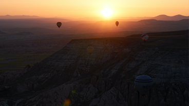 Tirando fotos do nascer do sol